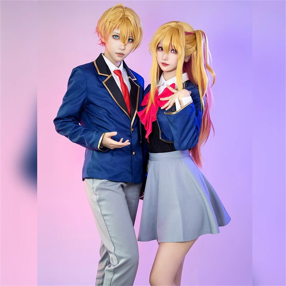 【In Stock】Anime Oshi no Ko Kana Arima &Hoshino Akuamarin School Uniforms Cosplay Costume