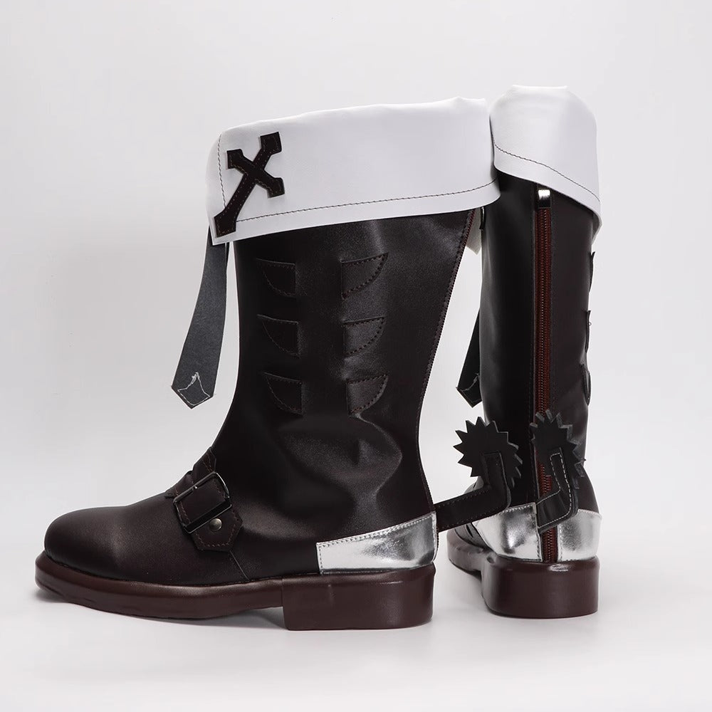 Game Genshin Impact Cosplay Mika Cosplay Shoes - Cosplay Shoes Boots