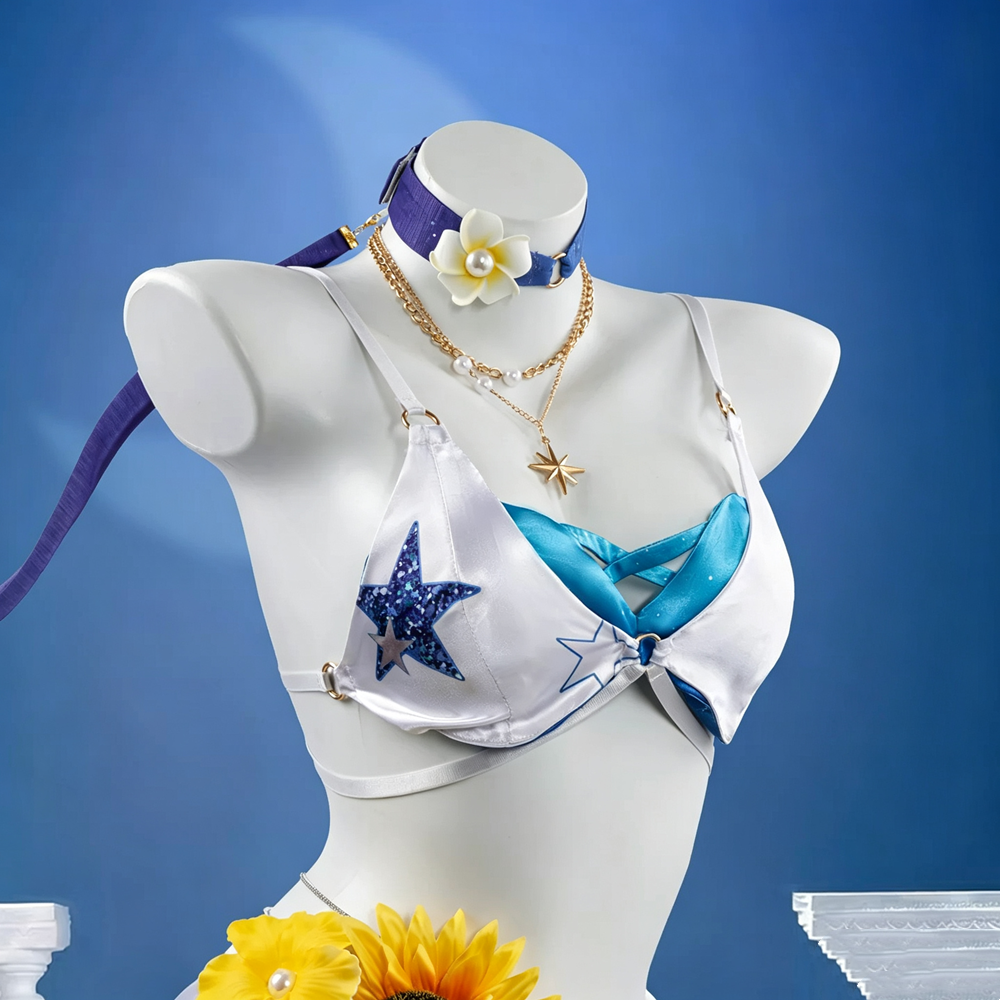 【In Stock】Game Honkai: Star Rail Cosplay Robin Swimsuit Cosplay Costume