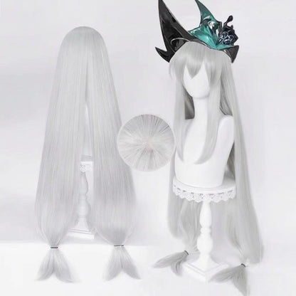 【In Stock】Game Arknights Cosplay Skadi the Corrupting Heart Cosplay Wig