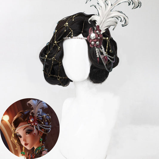 【In Stock】Game Identity Ⅴ Cosplay Michiko Geisha : Red Butterfly Cosplay Wig