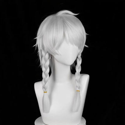 【In Stock】Game Identity Ⅴ Cosplay Night Watch Grave Keeper Seer Eli Clark White Cosplay Wig