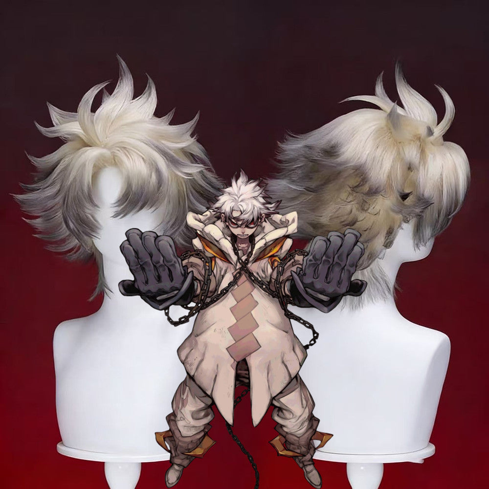 【In Stock】Anime Anime Gachiakuta ガチアクタCosplay ルード Rudo Surebrec Cosplay Wig