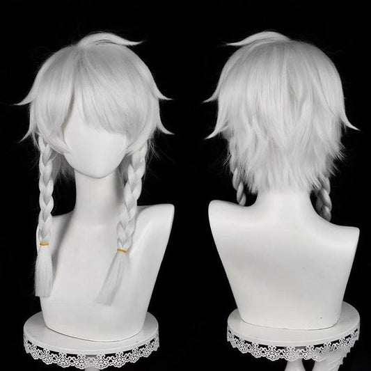 【In Stock】Game Identity Ⅴ Cosplay Night Watch Grave Keeper Seer Eli Clark White Cosplay Wig