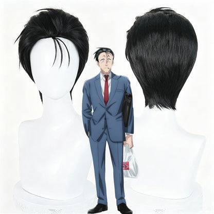 【In Stock】Anime  Smoking Behind the Supermarket with You Cosplay Sasaki Cosplay Wig