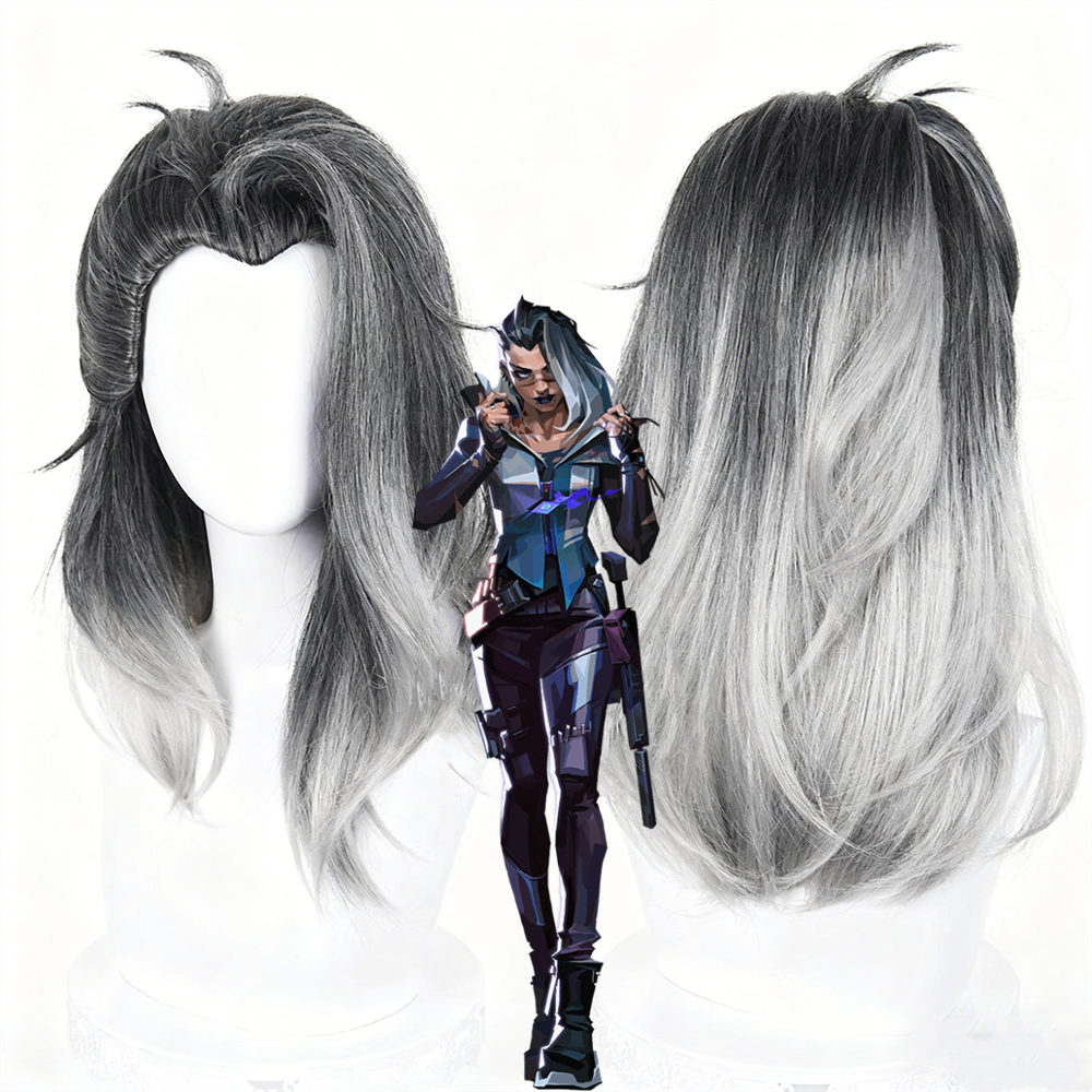 【In Stock】Game Valorant Cosplay Fade Cosplay Wig