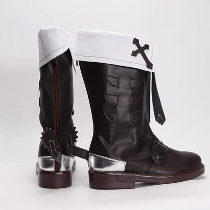 Game Genshin Impact Cosplay Mika Cosplay Shoes - Cosplay Shoes Boots