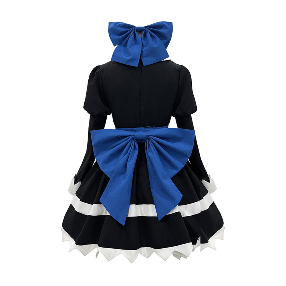 【In Stock】Anime Panty & Stocking with Garterbelt Cosplay Stocking Black Dress Cosplay Costume