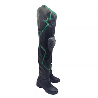Game Valorant Cosplay Special Agents Viper Cosplay Shoes Long Boots Shoes