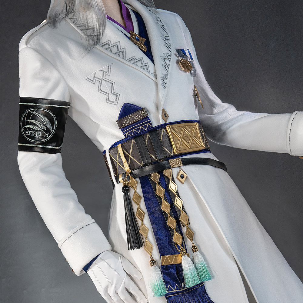 【Pre-Sale】Game Arknights Cosplay SilverAsh the Reignfrost Cosplay Costume Premium Edition