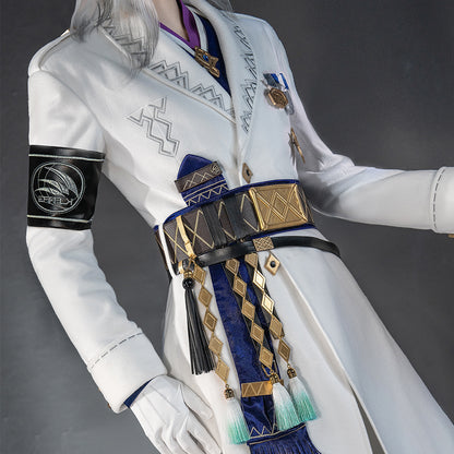 【Pre-Sale】Game Arknights Cosplay SilverAsh the Reignfrost Cosplay Costume Premium Edition