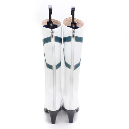 Game Valorant Cosplay Sage Cosplay White Color Long Boots  Cosplay Shoes