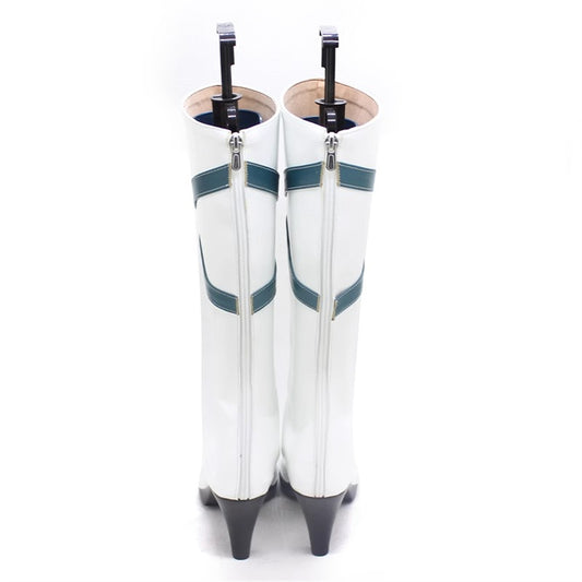 Game Valorant Cosplay Sage Cosplay White Color Long Boots  Cosplay Shoes