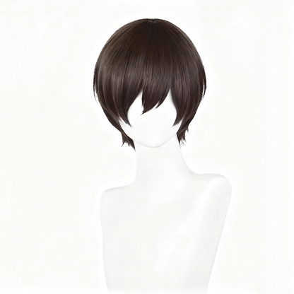 【In Stock】Anime Ouran High School Host Club Cosplay ふじおかハルヒ Fujioka Haruhi Cosplay Wig