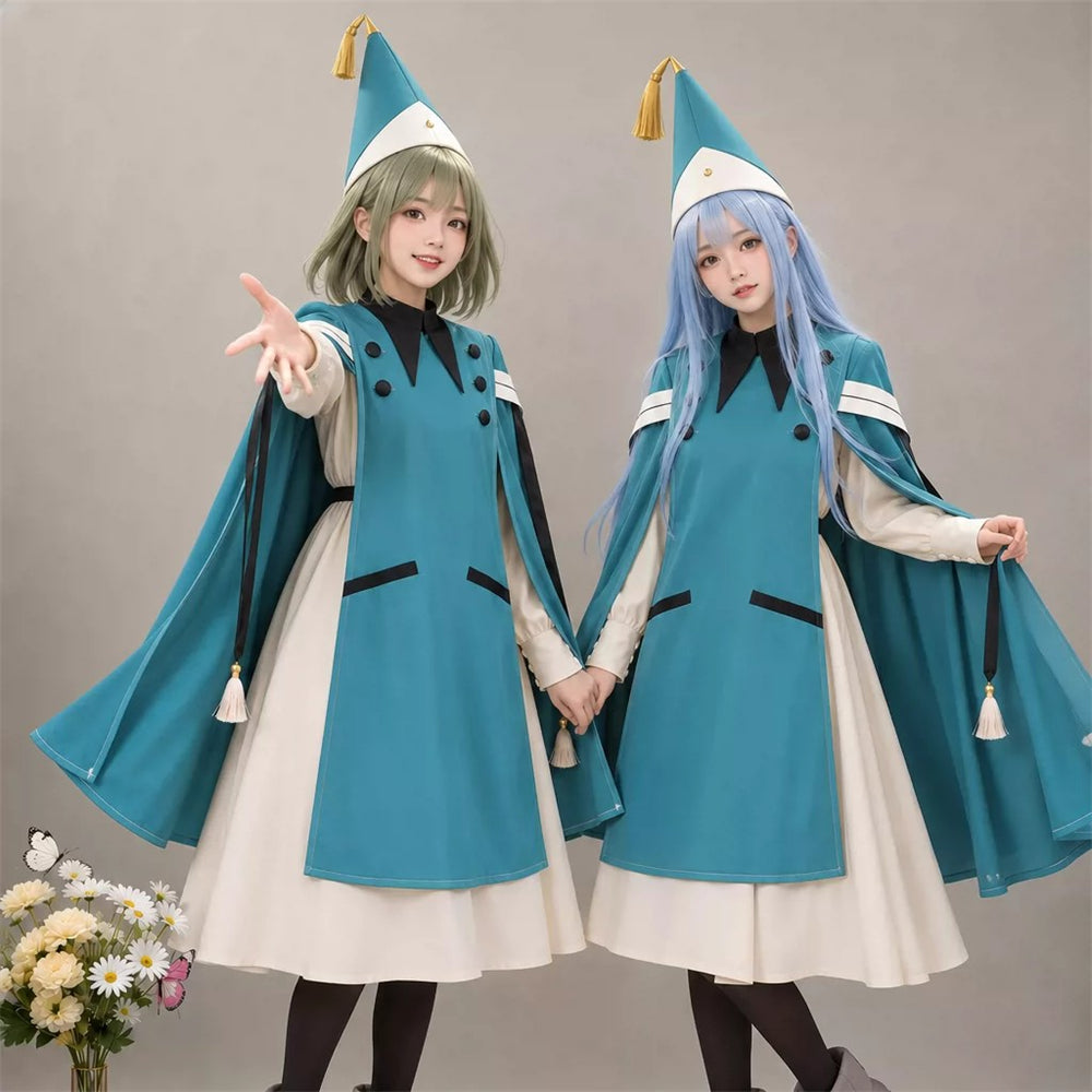 【In Stock】Anime Witch Hat Atelier Cosplay Coco Qifrey Olruggio Iguin Alaira Cosplay Costume
