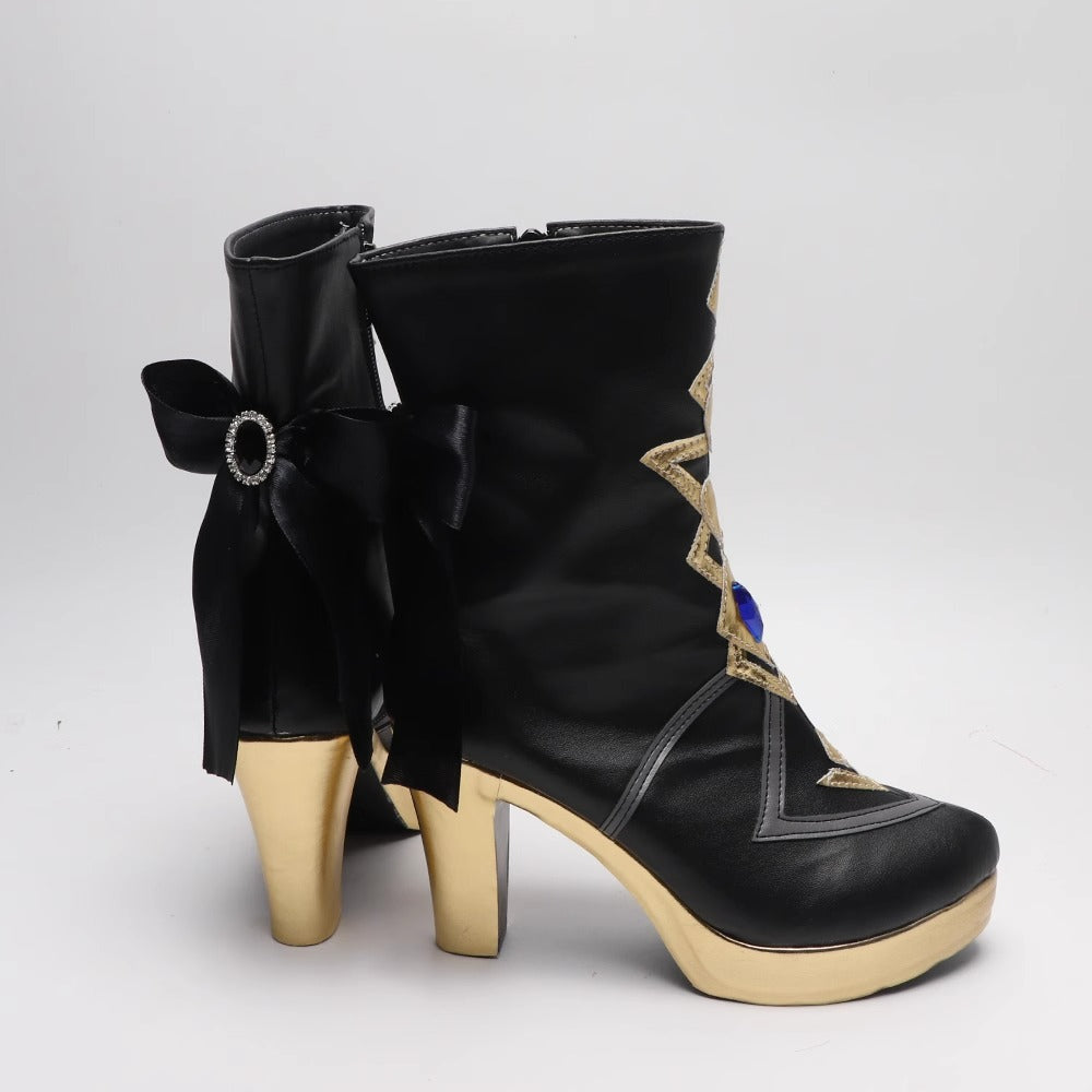 Game Genshin Impact Cosplay Navia Cosplay Shoes - Cosplay Shoes Boots