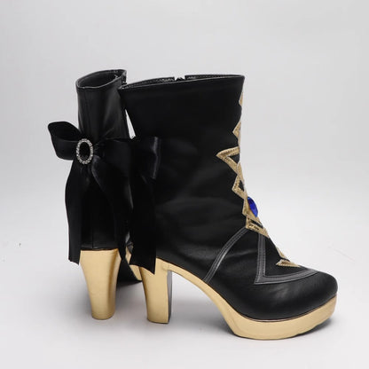Game Genshin Impact Cosplay Navia Cosplay Shoes - Cosplay Shoes Boots