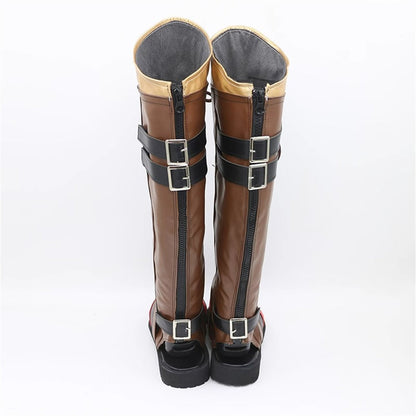 Game Genshin Impact Cosplay Thoma Cosplay Shoes - Cosplay Shoes Boots