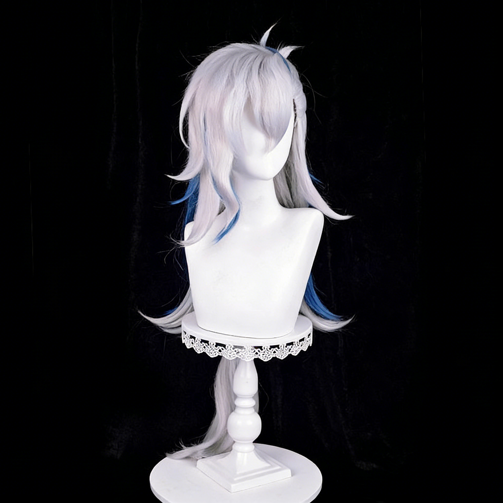 【In Stock】Game Genshin Impact Cosplay Neuvillette: Melusent Gift Cosplay Wig