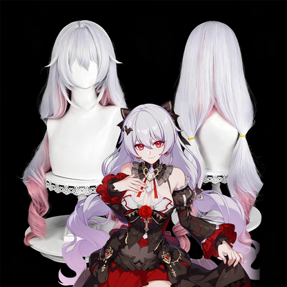 【In Stock】Game Honkai Impact 3rd Cosplay Lunar Vow: Crimson Love Cosplay Wig