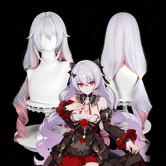 【In Stock】Game Honkai Impact 3rd Cosplay Lunar Vow: Crimson Love Cosplay Wig