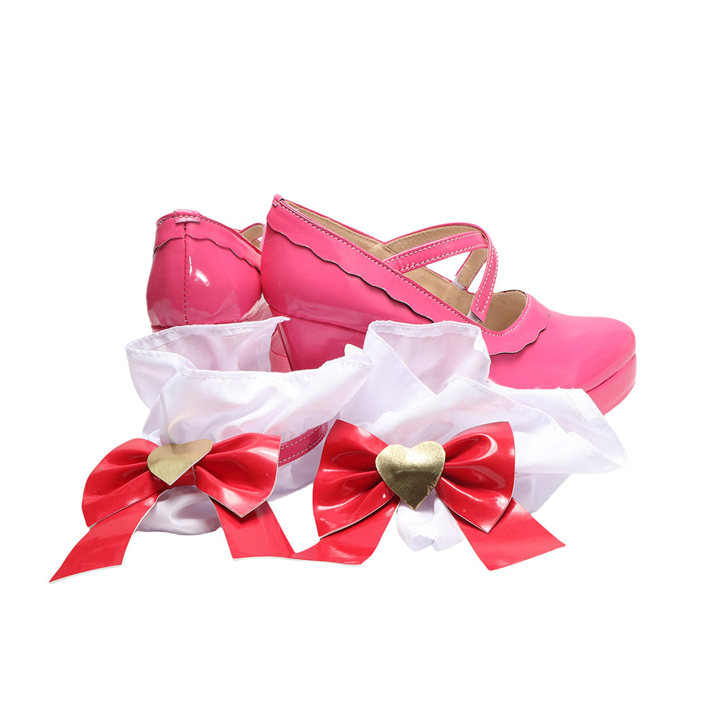 Anime Aikatsu! Cosplay Ichigo Hoshimiya Cosplay Shoes
