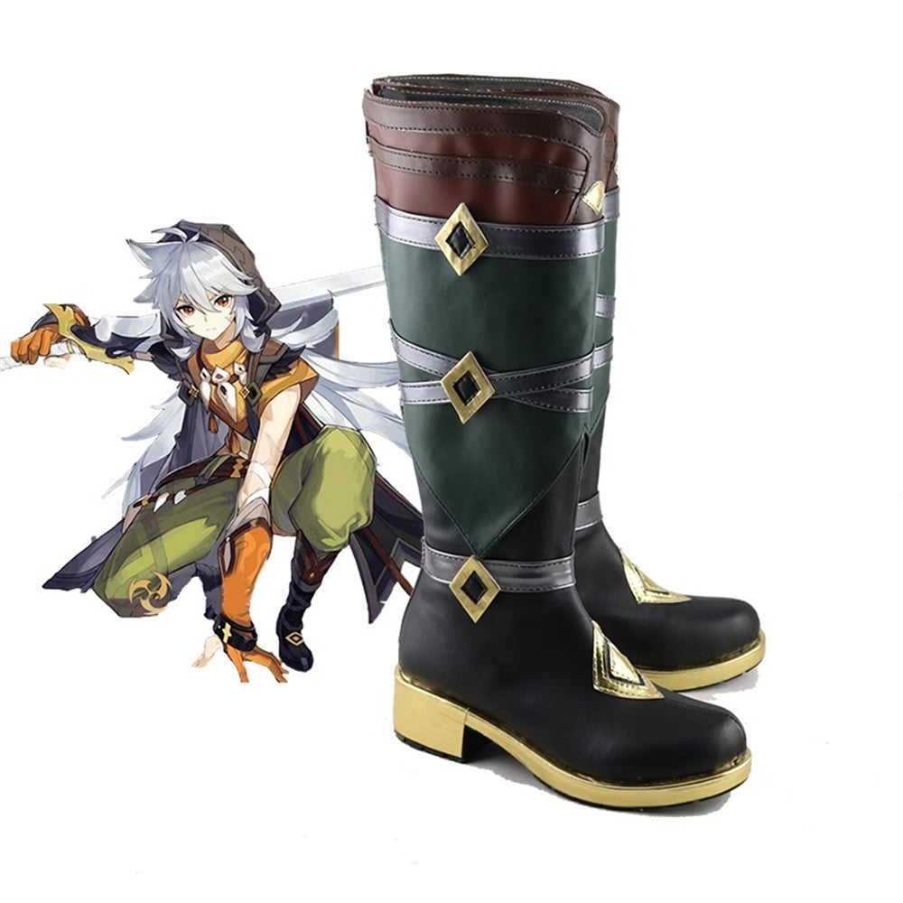 Game Genshin Impact Cosplay Razor Cosplay Shoes - Cosplay Shoes Boots