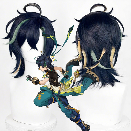 【In Stock】Game Genshin Impact Cosplay Kinich Cosplay Wig