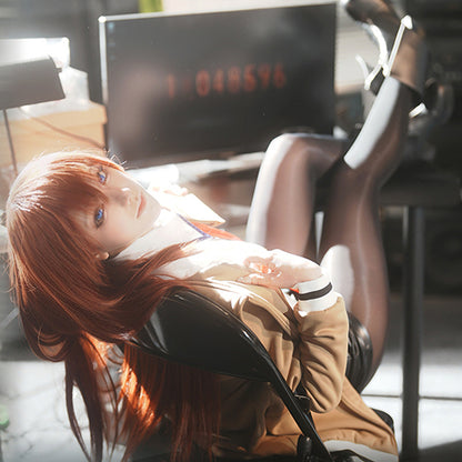 【In Stock】Anime Steins;Gate Cosplay Kurisu Makise Cosplay Costume