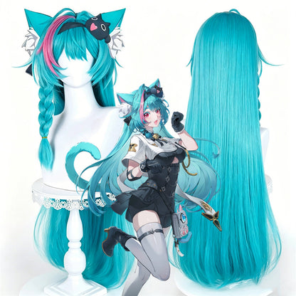 【In Stock】Game Neverness to Everness 이환 Cosplay Mint Cosplay Wig