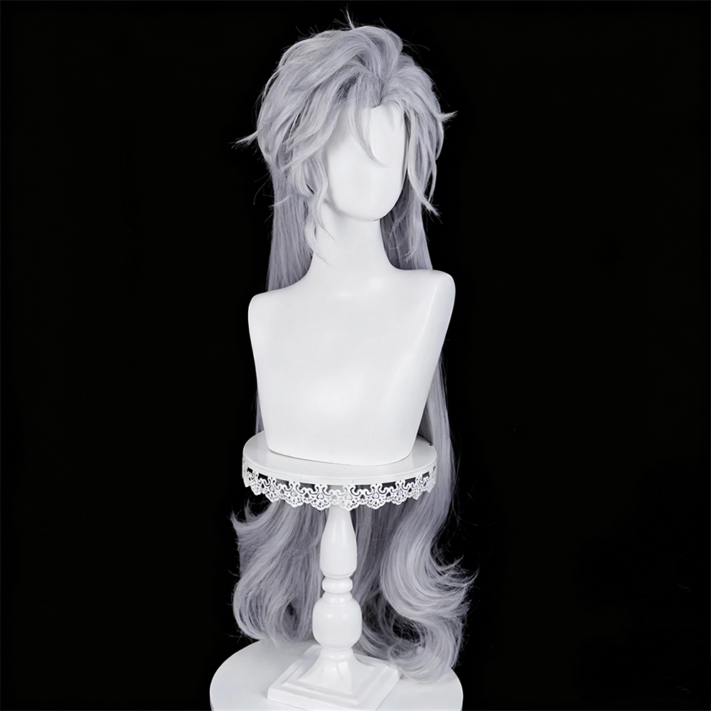 【In Stock】Game Love and Deepspace Cosplay Silverwing Demon Sylus シン 진운 Cosplay Wig