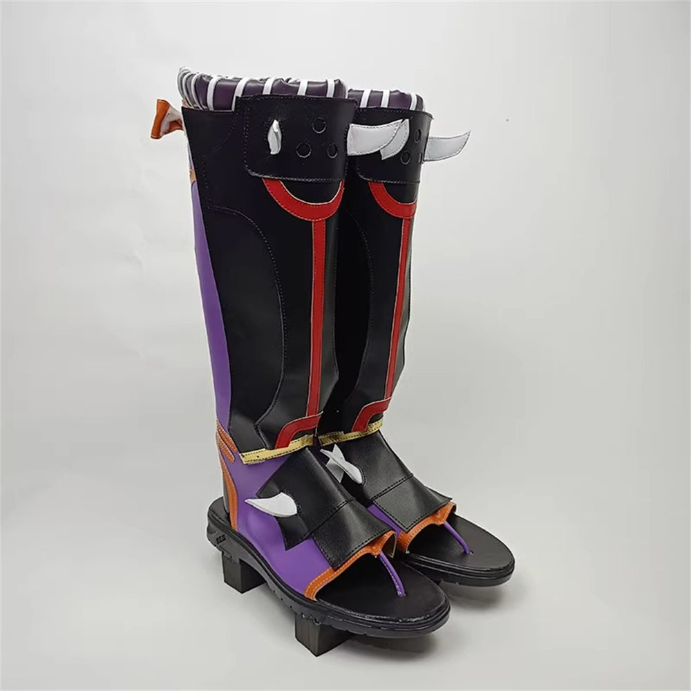 Game Genshin Impact Cosplay Arataki Itto Cosplay Shoes - Cosplay Shoes Boots