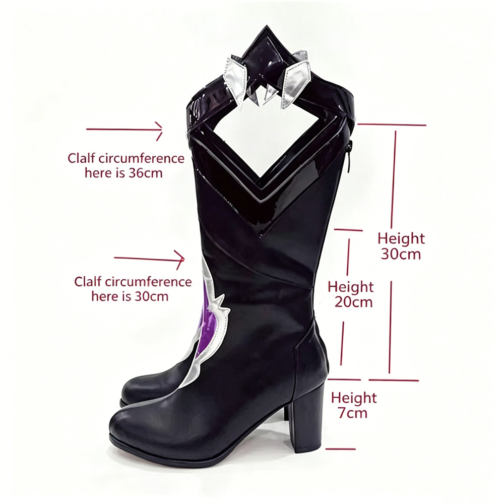 Game Honkai: Star Rail Cosplay Black Swan Cosplay Shoes
