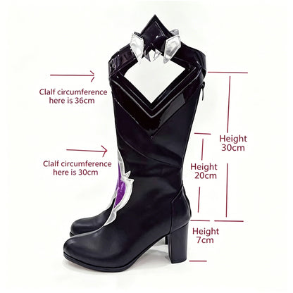 Game Honkai: Star Rail Cosplay Black Swan Cosplay Shoes