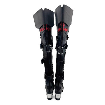 Game Genshin Impact Cosplay Wriothesley Cosplay Shoes High Heels