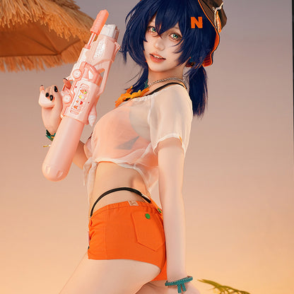 【Pre-Sale】Game Zenless Zone Zero Cosplay Belle Swimsuit Cosplay Costume