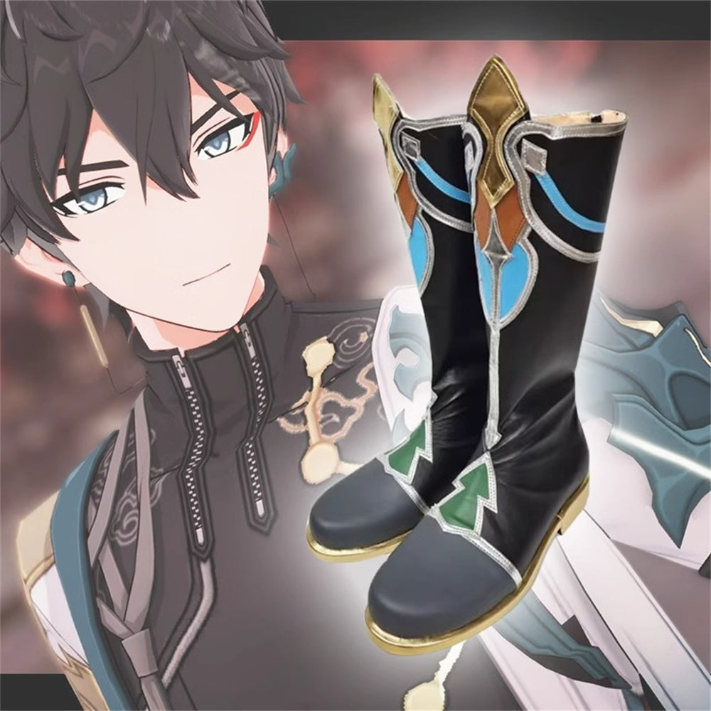 Game Honkai: Star Rail Cosplay Dan Heng Imbibitor Lunae Cosplay Shoes - Cosplay Shoes Boots