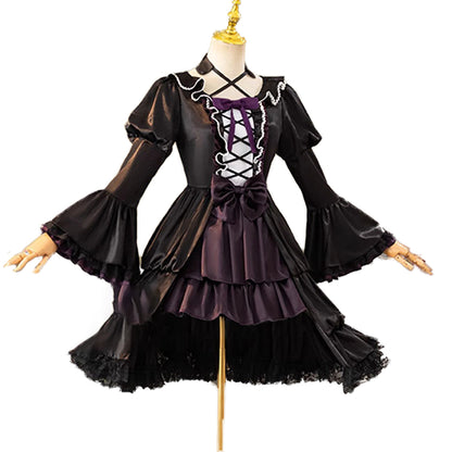 【In Stock】Anime Puella Magi Madoka Magica Cosplay Akemi HomuraCosplay Costume Premium Edition