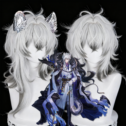 【In Stock】Game Arknights Cosplay SilverAsh the Reignfrost Cosplay Wig