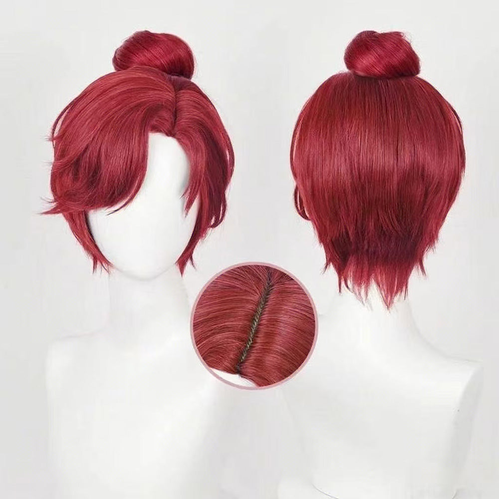 【In Stock】Game Ashes of the Kingdom Cosplay Sun Quan Cosplay Wig