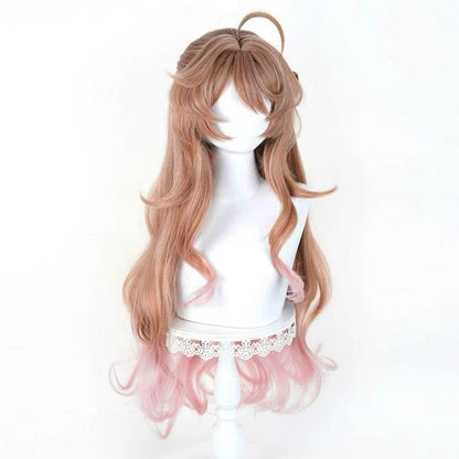 【In Stock】Game Arknights Cosplay Eyjafjalla the Hvít Aska One More Story Cosplay Wig