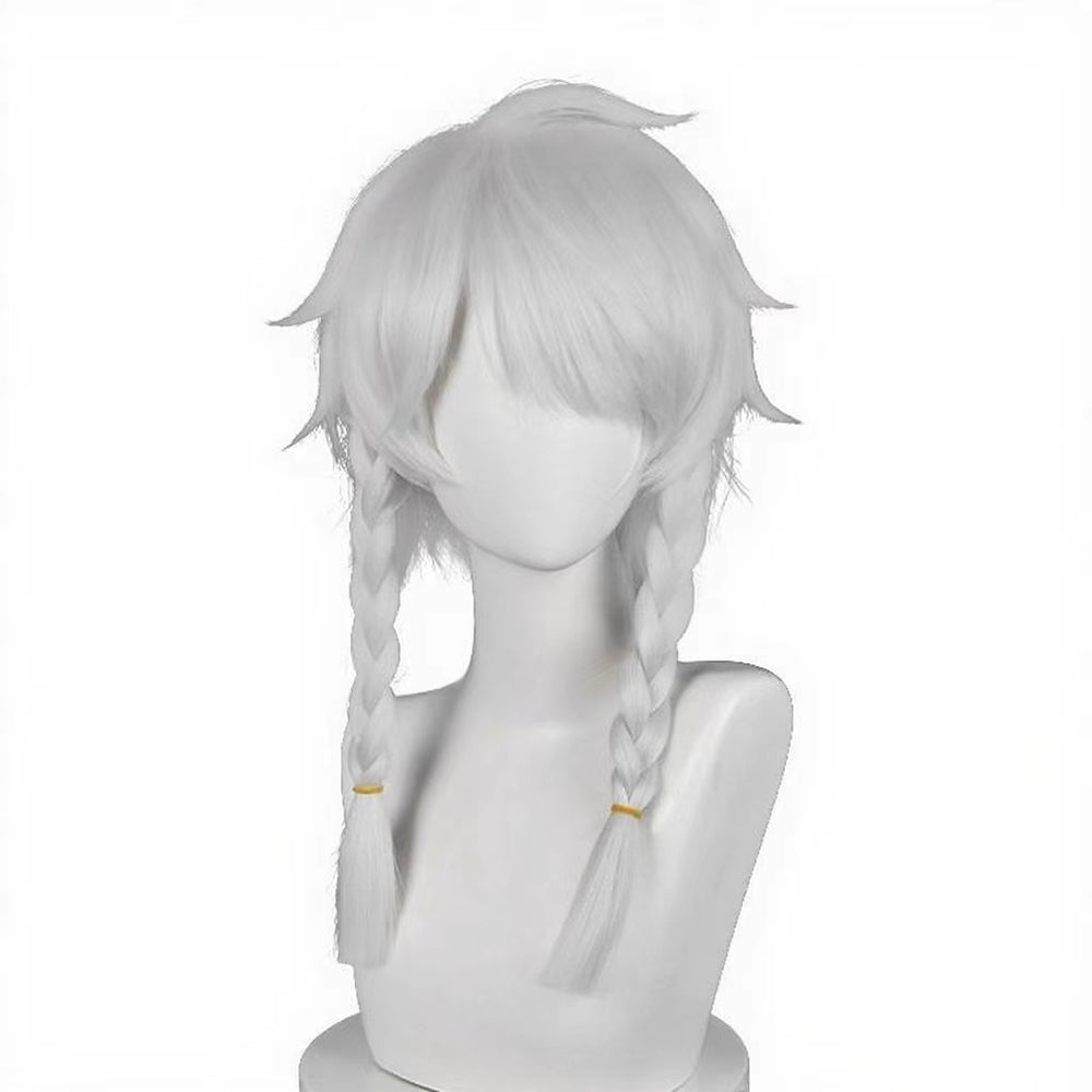 【In Stock】Game Identity Ⅴ Cosplay Night Watch Grave Keeper Seer Eli Clark White Cosplay Wig