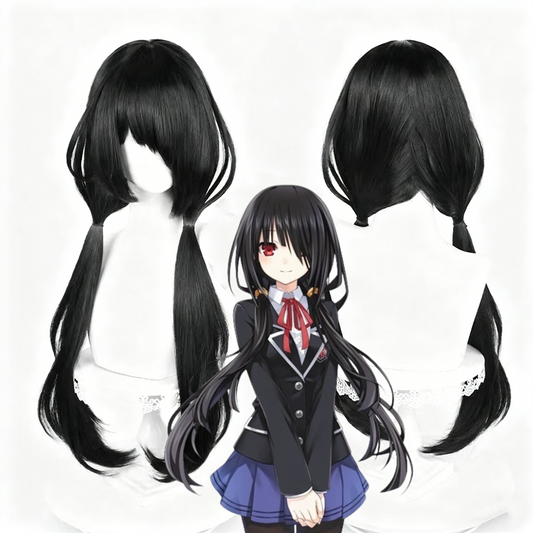【In Stock】Anime Date A Live Cosplay ときさきくるみ Kurumi Tokisaki Cosplay Wig