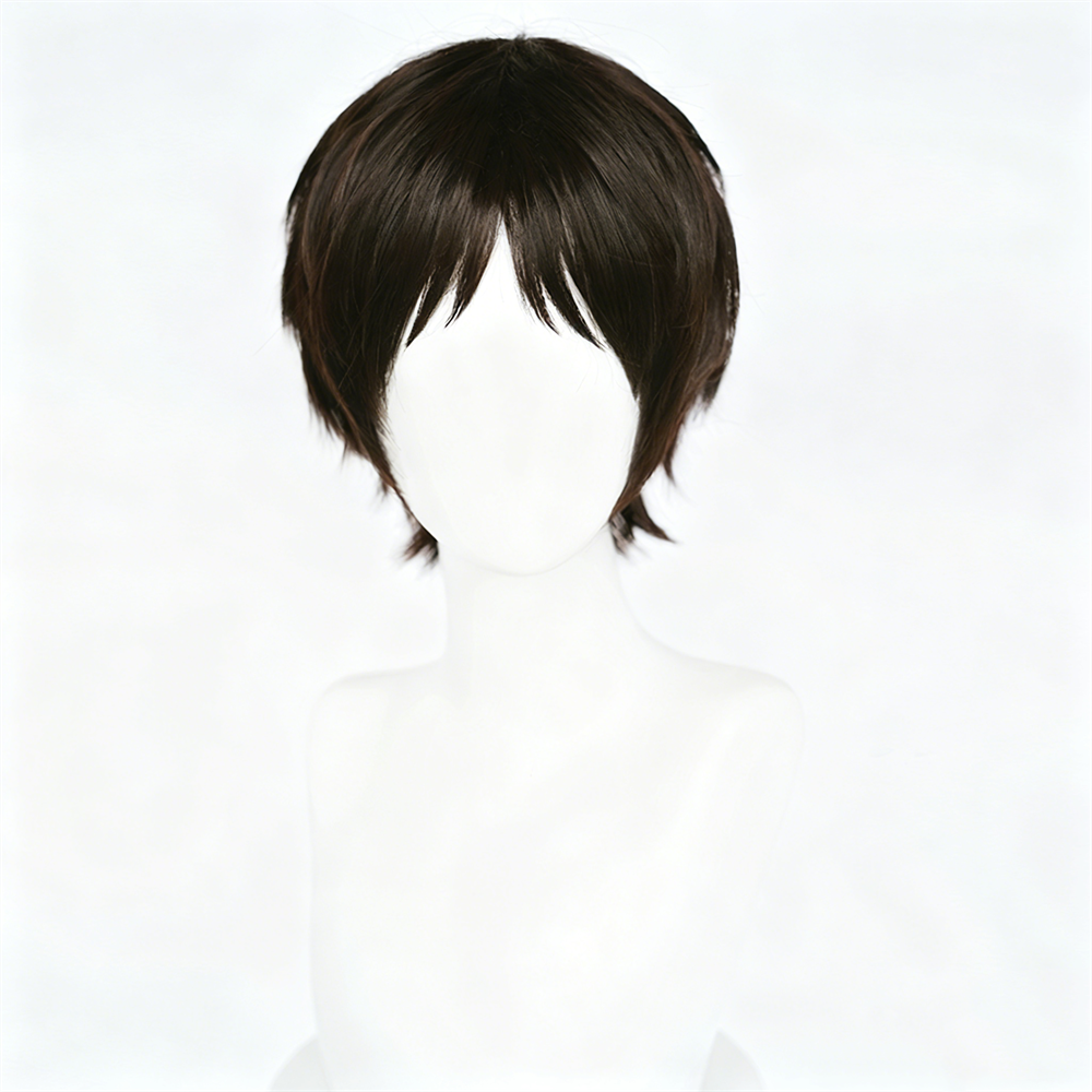 【In Stock】Anime Attack On Titan Cosplay エレン・イェーガー Eren Yeager ミカサ・アッカーマン Mikasa Ackerman Cosplay Wig