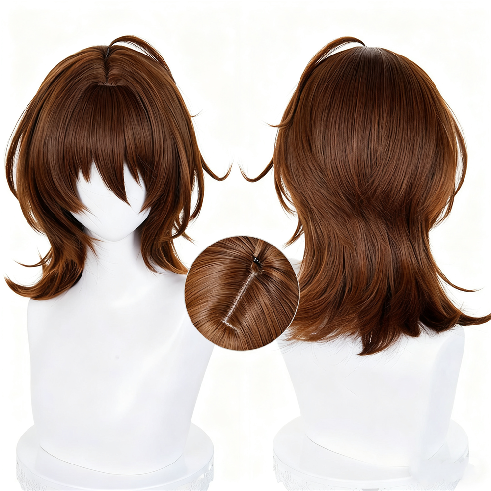 【In Stock】Game Umamusume:Pretty Derby Cosplay アグネスタキオン Agnes Tachyon Cosplay Wig With Ears and Tail