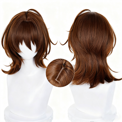 【In Stock】Game Umamusume:Pretty Derby Cosplay アグネスタキオン Agnes Tachyon Cosplay Wig With Ears and Tail
