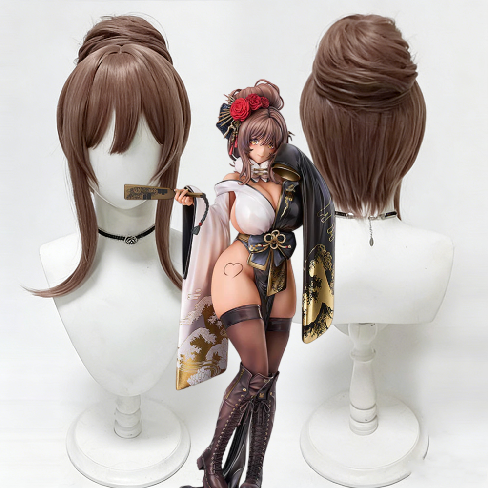 【In Stock】Game 승리의여신: 니케 Goddess of Victory: Nikke Cosplay 누아르 ノワール Noir Cosplay Wig