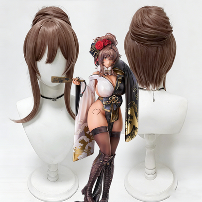 【In Stock】Game 승리의여신: 니케 Goddess of Victory: Nikke Cosplay 누아르 ノワール Noir Cosplay Wig