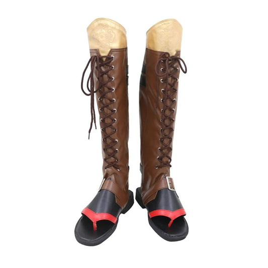 Game Genshin Impact Cosplay Thoma Cosplay Shoes - Cosplay Shoes Boots