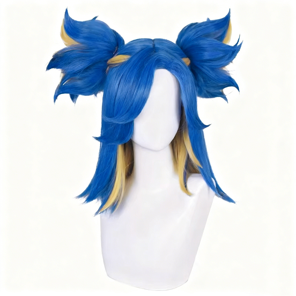 【In Stock】Game Valorant Cosplay Neon Cosplay Wig